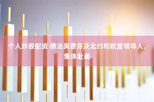 个人炒股配资 德法英意芬及北约和欧盟领导人，集体赴美
