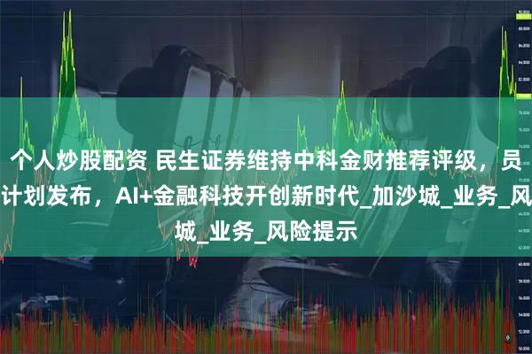 个人炒股配资 民生证券维持中科金财推荐评级，员工持股计划发布，AI+金融科技开创新时代_加沙城_业务_风险提示