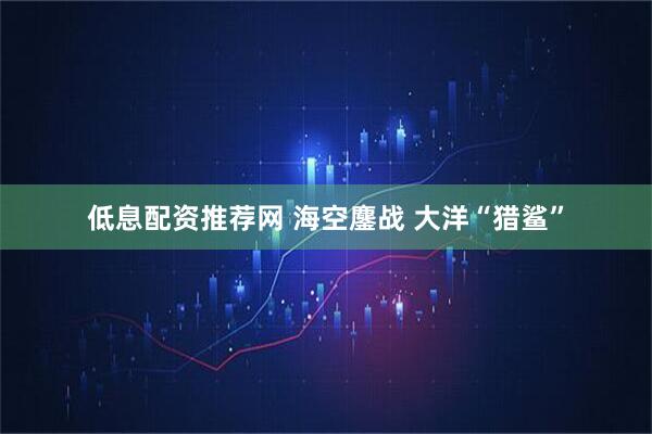 低息配资推荐网 海空鏖战 大洋“猎鲨”